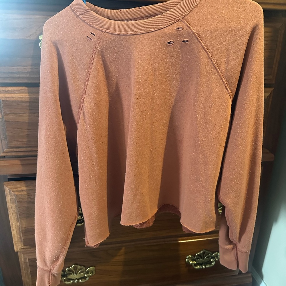 Aerie Warm Terracotta Sweatshirt